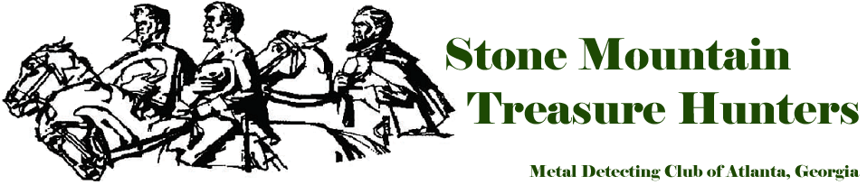 Stone Mountain Treasure Hunters Metal Detecting Club of Atlanta, Georgia.